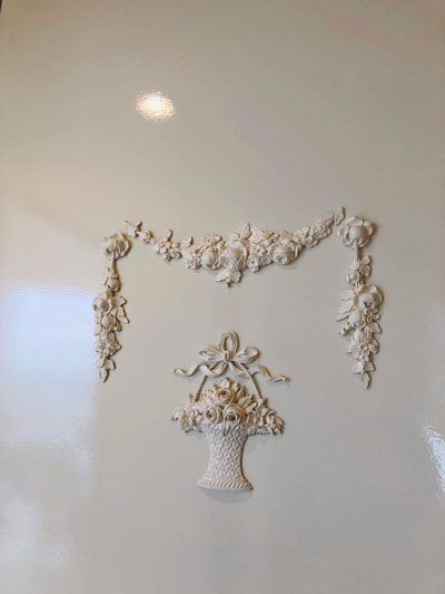 ガーランドの装飾