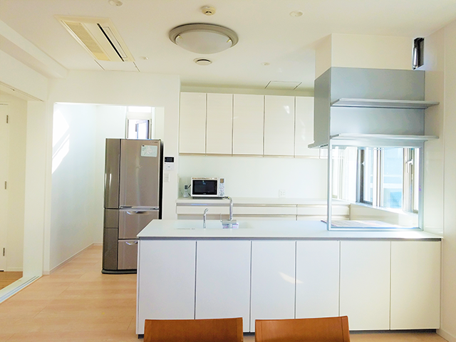 壁付キッチン→対面へ