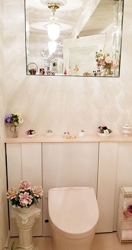 ゴージャスなトイレ